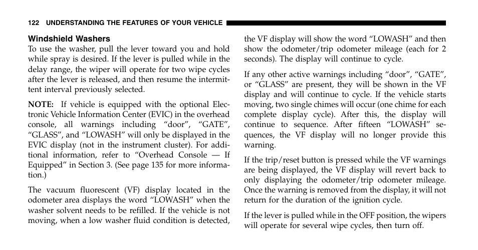 Jeep 2006 Liberty User Manual | Page 122 / 424