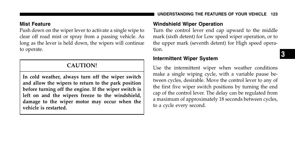 Jeep 2006 Liberty User Manual | Page 123 / 424