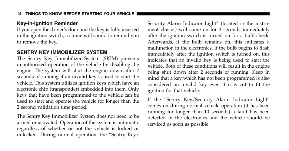 Jeep 2006 Liberty User Manual | Page 14 / 424