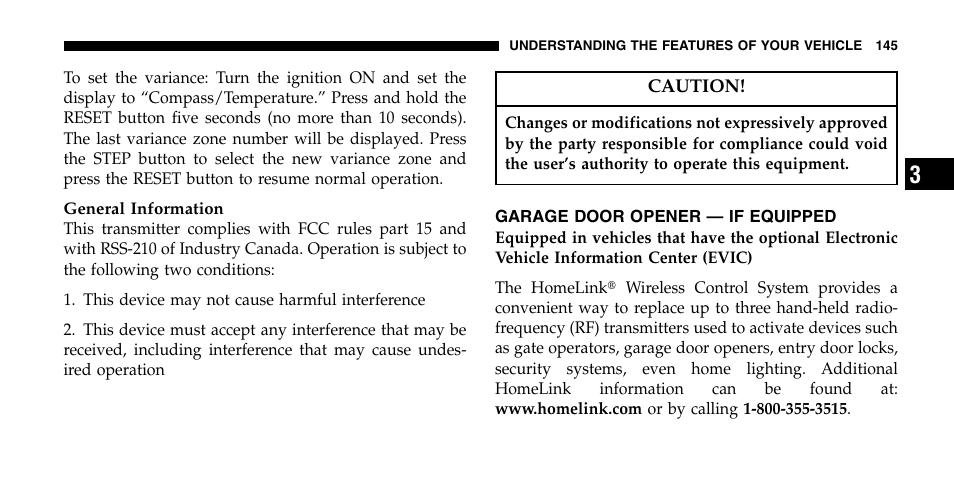 Jeep 2006 Liberty User Manual | Page 145 / 424