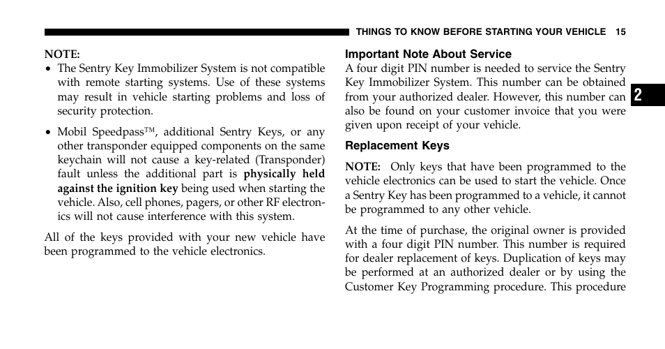 Jeep 2006 Liberty User Manual | Page 15 / 424