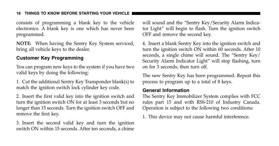 Jeep 2006 Liberty User Manual | Page 16 / 424