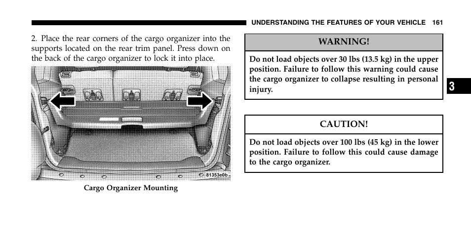 Jeep 2006 Liberty User Manual | Page 161 / 424