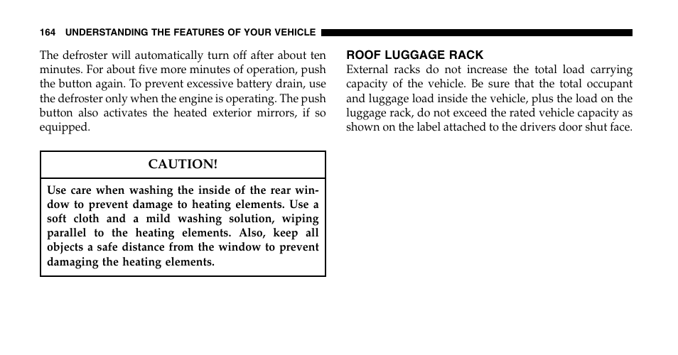 Jeep 2006 Liberty User Manual | Page 164 / 424