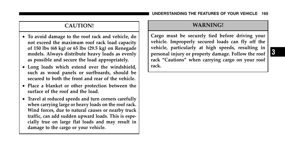 Jeep 2006 Liberty User Manual | Page 165 / 424