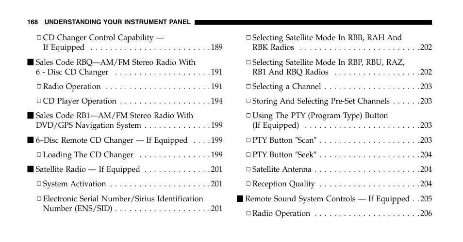 Jeep 2006 Liberty User Manual | Page 168 / 424