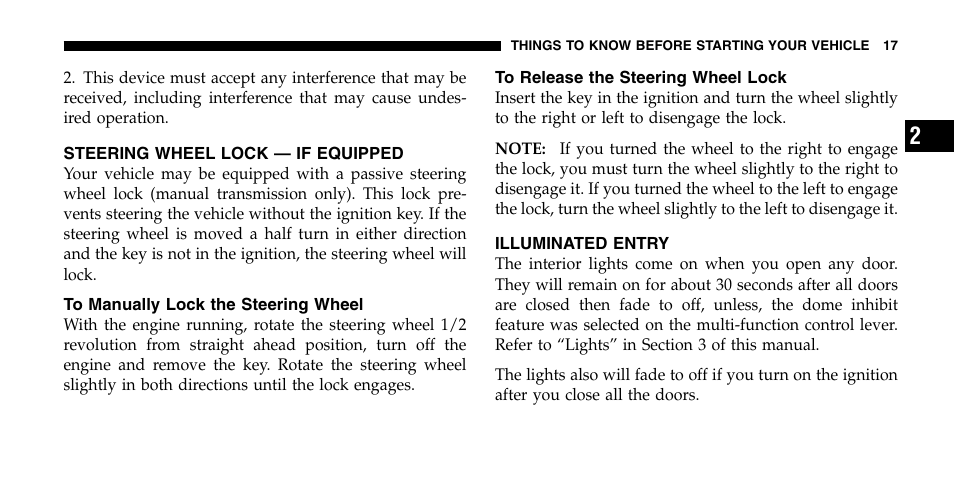 Jeep 2006 Liberty User Manual | Page 17 / 424