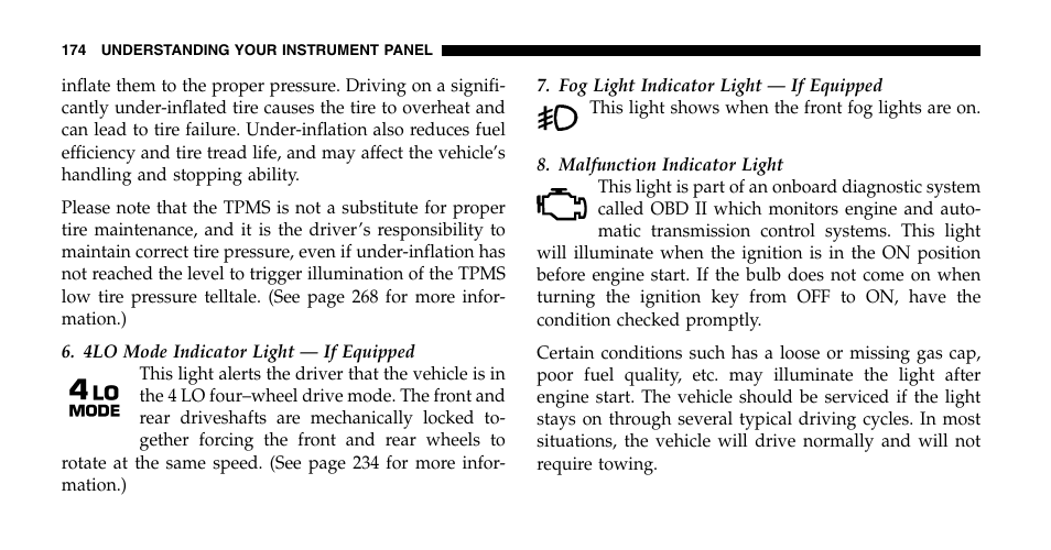 Jeep 2006 Liberty User Manual | Page 174 / 424