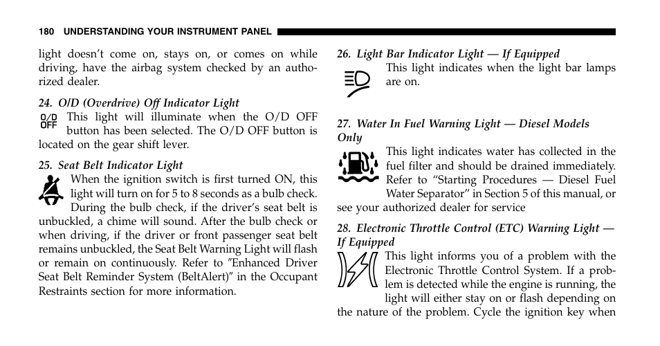 Jeep 2006 Liberty User Manual | Page 180 / 424