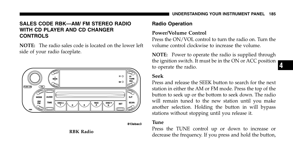 Jeep 2006 Liberty User Manual | Page 185 / 424