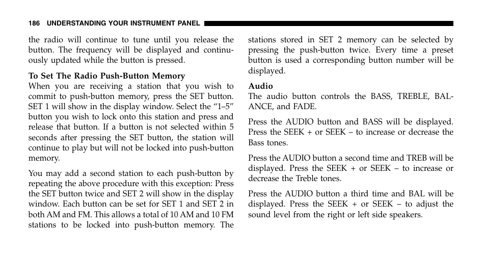 Jeep 2006 Liberty User Manual | Page 186 / 424