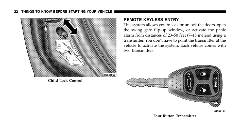 Jeep 2006 Liberty User Manual | Page 22 / 424