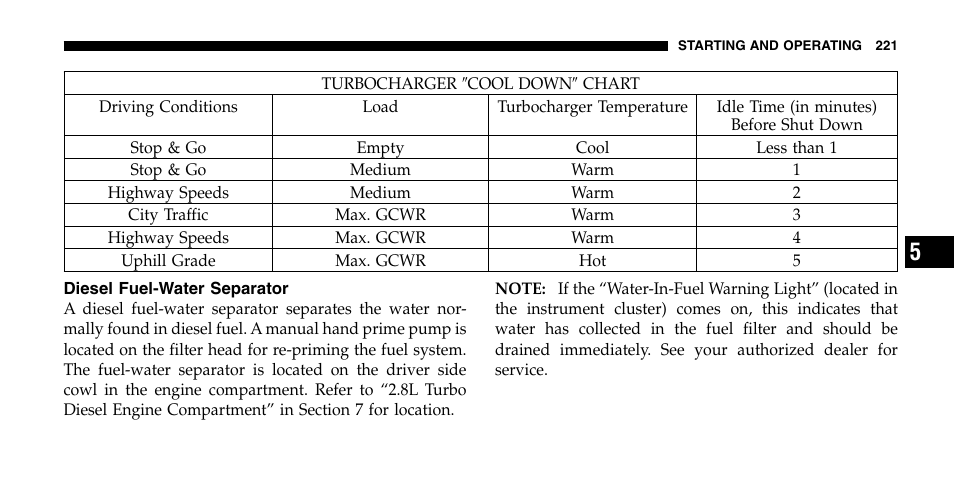 Jeep 2006 Liberty User Manual | Page 221 / 424