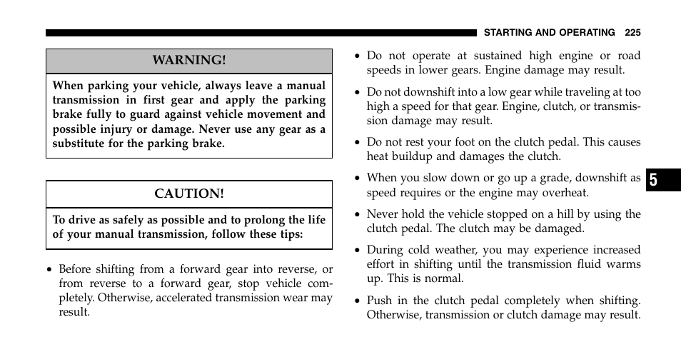 Jeep 2006 Liberty User Manual | Page 225 / 424