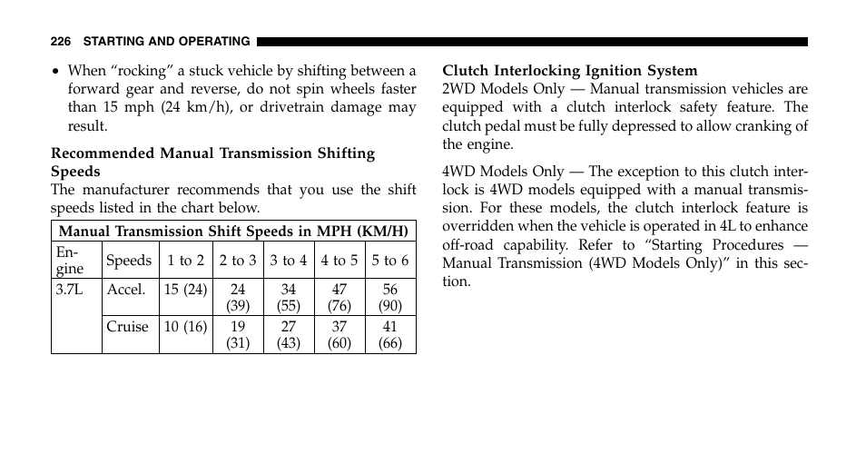 Jeep 2006 Liberty User Manual | Page 226 / 424