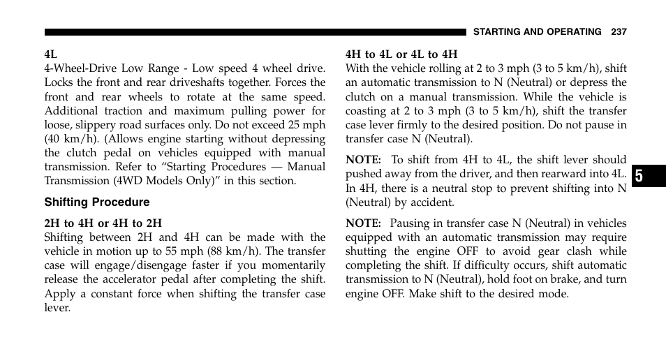 Jeep 2006 Liberty User Manual | Page 237 / 424
