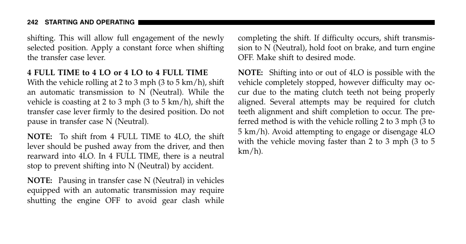 Jeep 2006 Liberty User Manual | Page 242 / 424