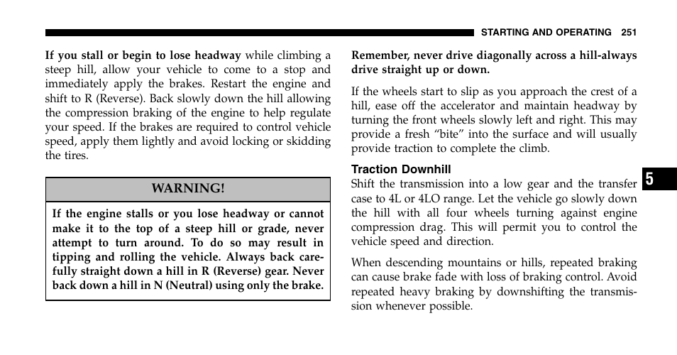 Jeep 2006 Liberty User Manual | Page 251 / 424