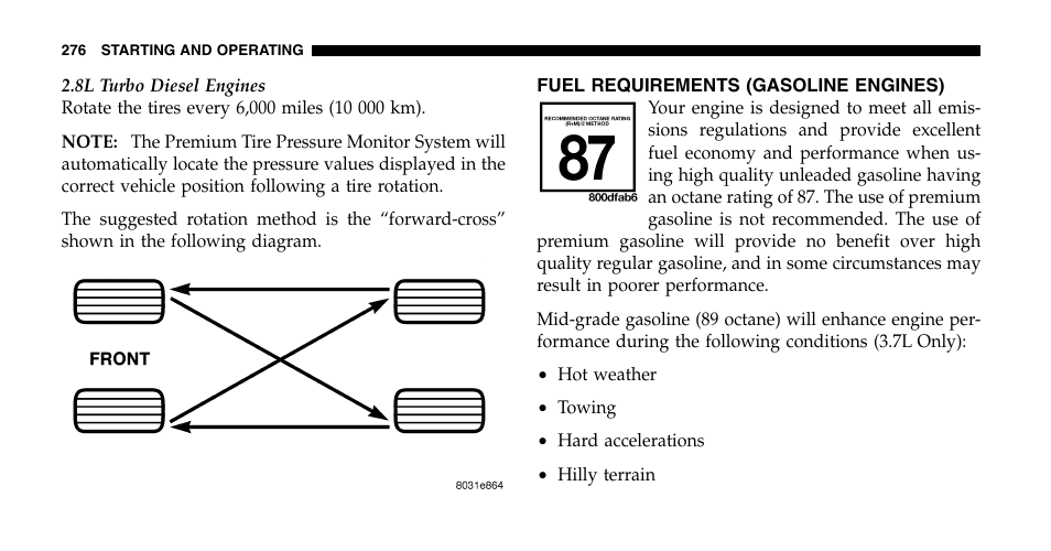 Jeep 2006 Liberty User Manual | Page 276 / 424