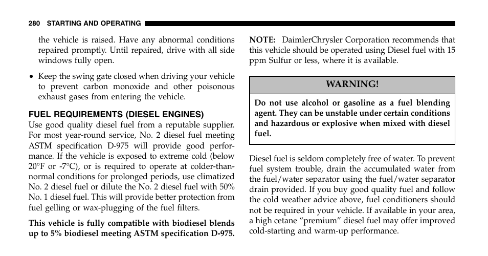 Jeep 2006 Liberty User Manual | Page 280 / 424