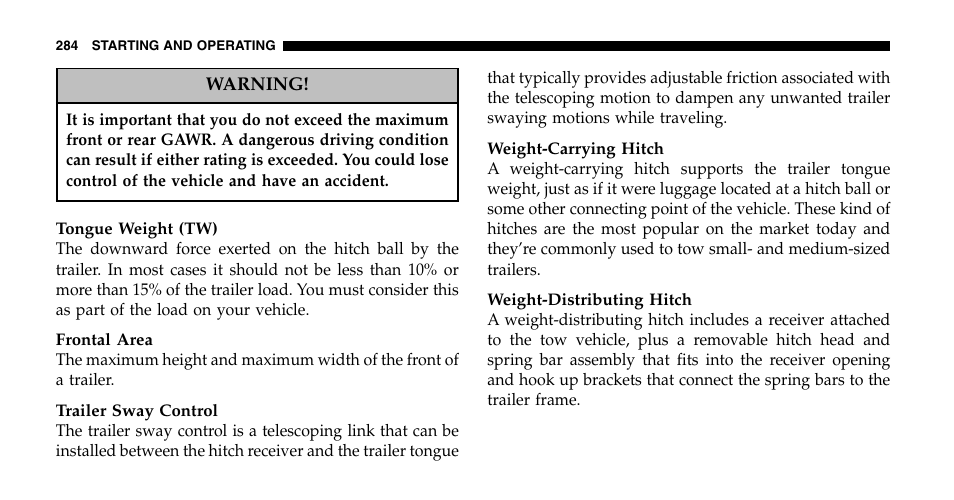 Jeep 2006 Liberty User Manual | Page 284 / 424