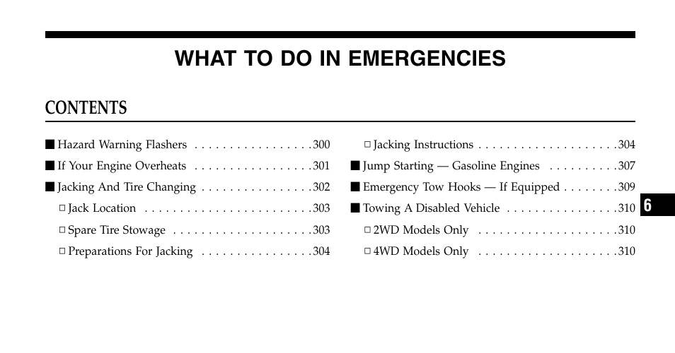 Jeep 2006 Liberty User Manual | Page 299 / 424