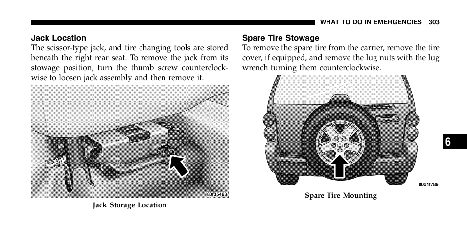 Jeep 2006 Liberty User Manual | Page 303 / 424