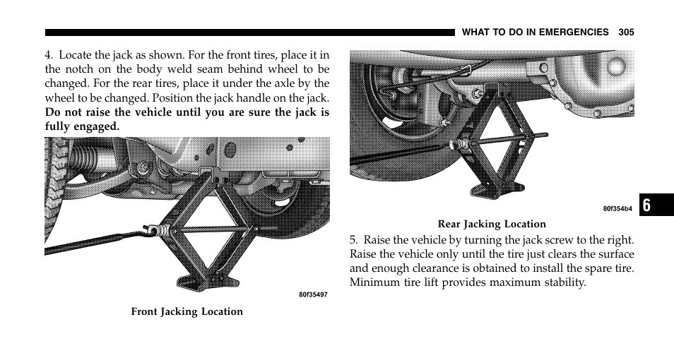 Jeep 2006 Liberty User Manual | Page 305 / 424