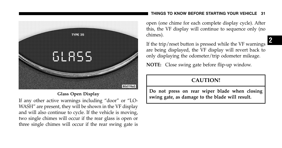 Jeep 2006 Liberty User Manual | Page 31 / 424