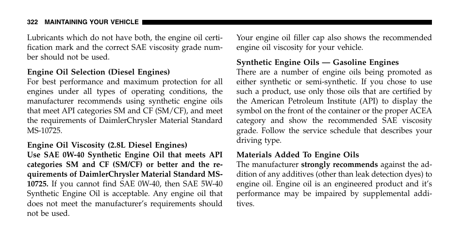 Jeep 2006 Liberty User Manual | Page 322 / 424