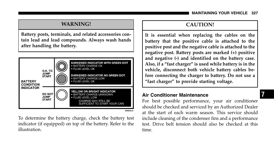 Jeep 2006 Liberty User Manual | Page 327 / 424