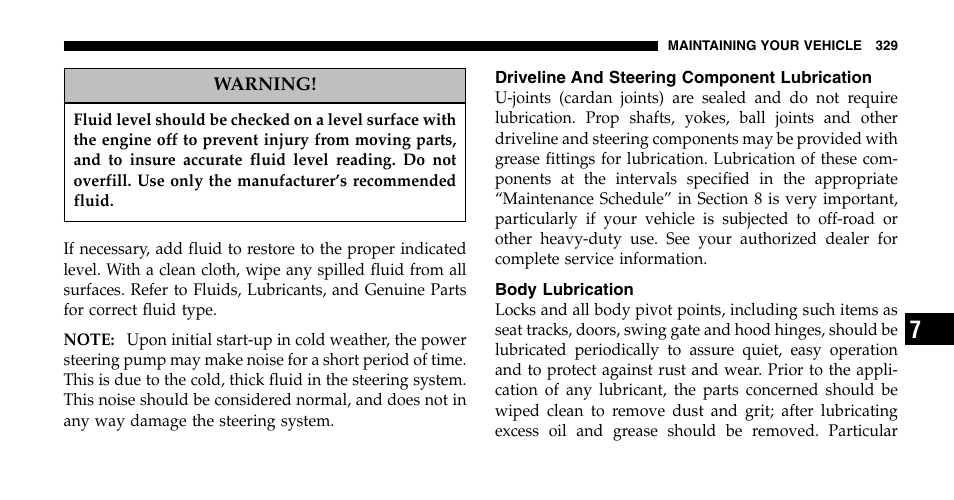 Jeep 2006 Liberty User Manual | Page 329 / 424