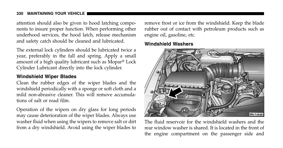 Jeep 2006 Liberty User Manual | Page 330 / 424