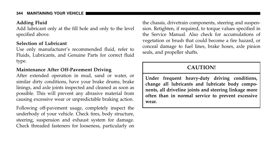 Jeep 2006 Liberty User Manual | Page 344 / 424