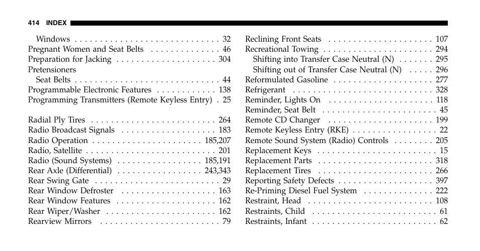 Jeep 2006 Liberty User Manual | Page 414 / 424