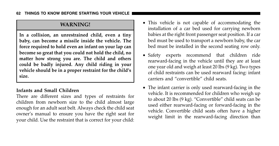 Jeep 2006 Liberty User Manual | Page 62 / 424