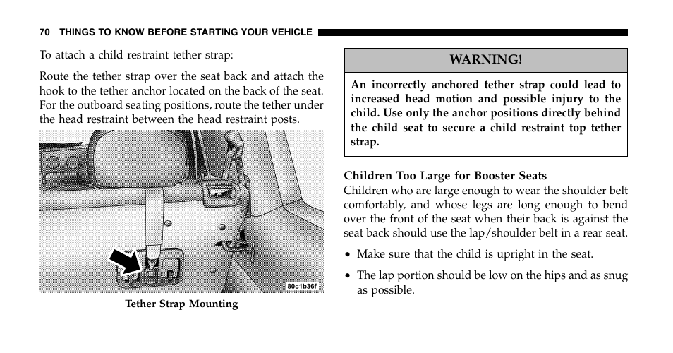 Jeep 2006 Liberty User Manual | Page 70 / 424
