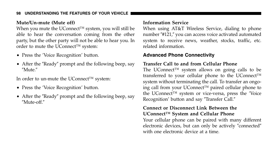 Jeep 2006 Liberty User Manual | Page 98 / 424