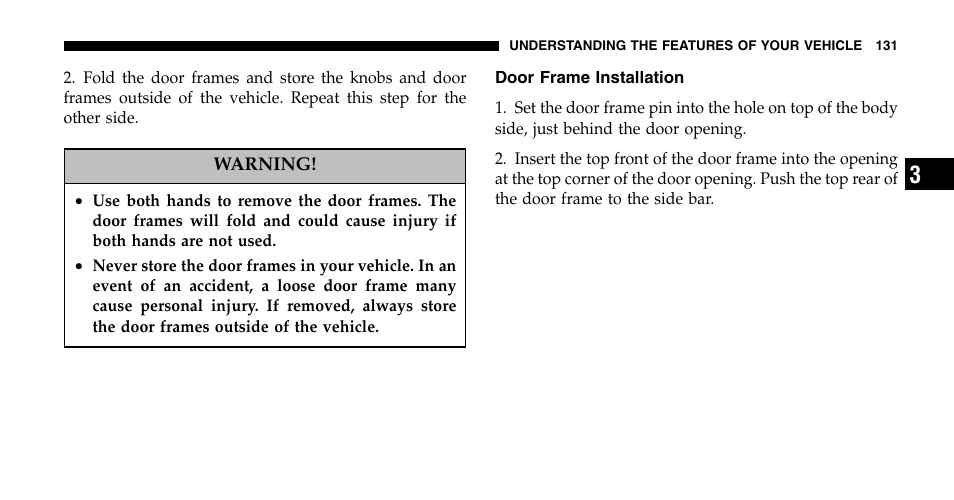 Jeep 2006 Wrangler User Manual | Page 131 / 368