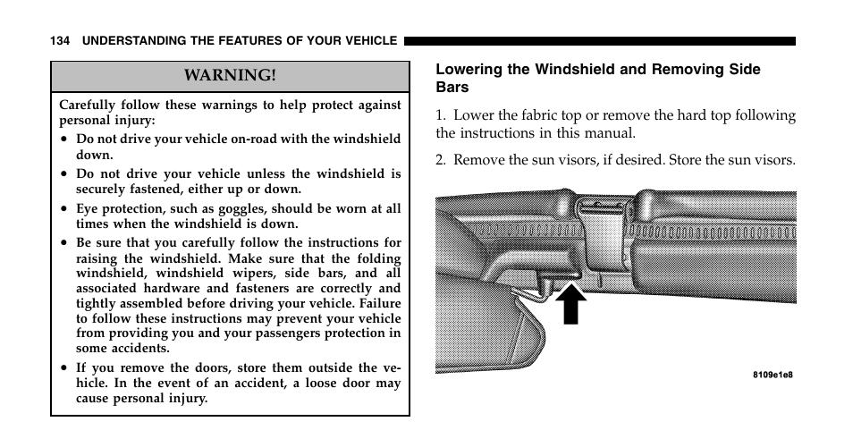 Jeep 2006 Wrangler User Manual | Page 134 / 368