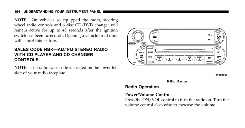 Jeep 2006 Wrangler User Manual | Page 154 / 368