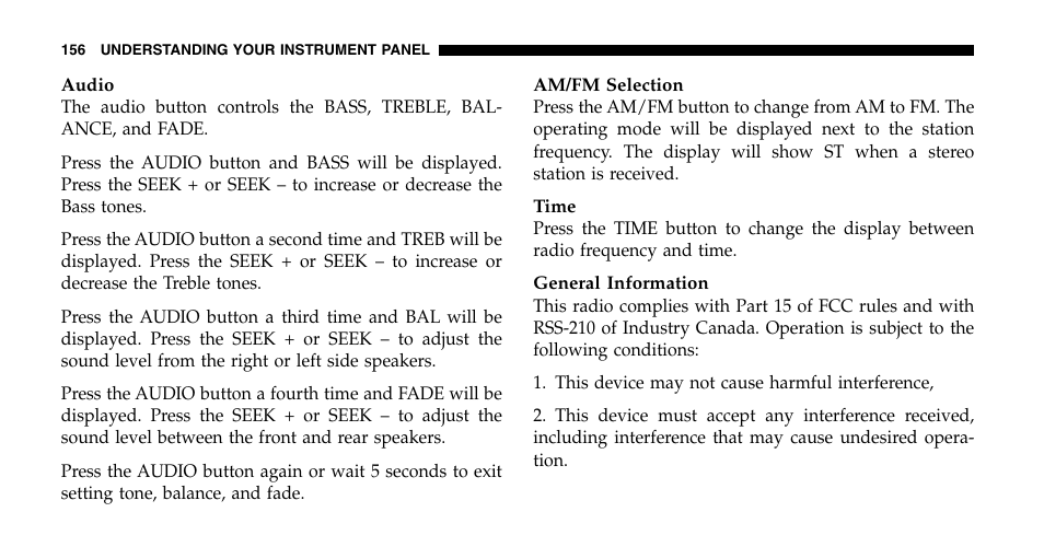 Jeep 2006 Wrangler User Manual | Page 156 / 368