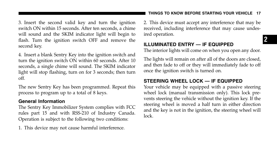 Jeep 2006 Wrangler User Manual | Page 17 / 368