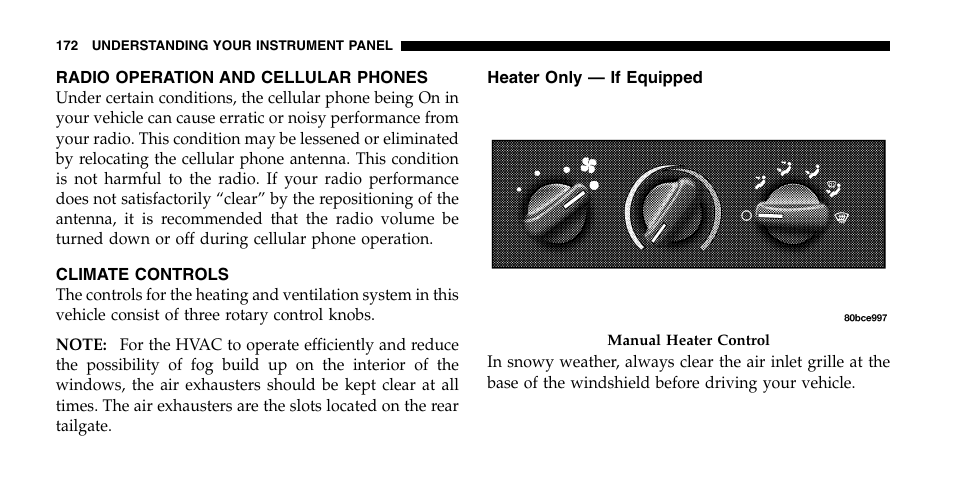 Jeep 2006 Wrangler User Manual | Page 172 / 368