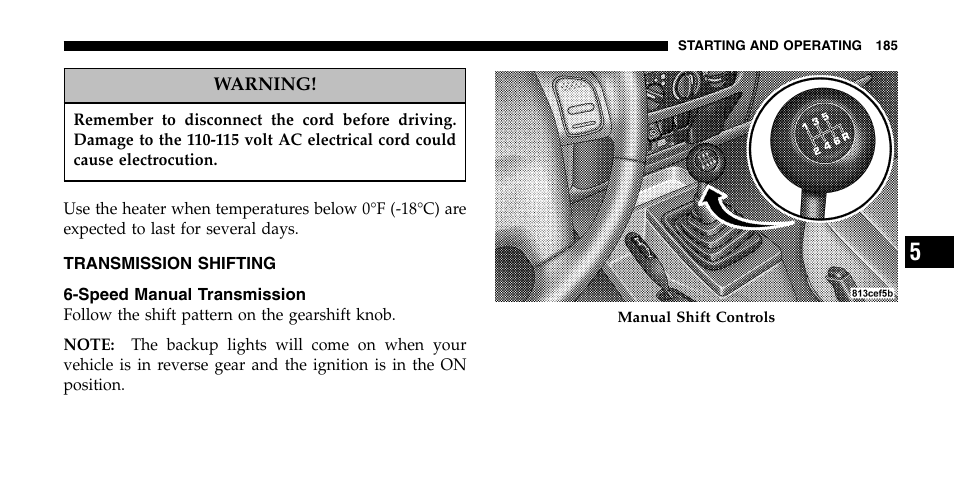 Jeep 2006 Wrangler User Manual | Page 185 / 368