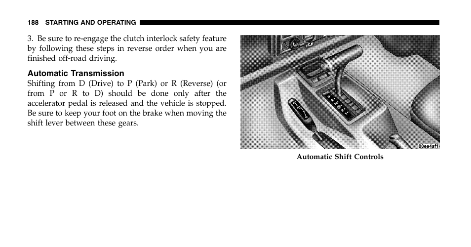 Jeep 2006 Wrangler User Manual | Page 188 / 368