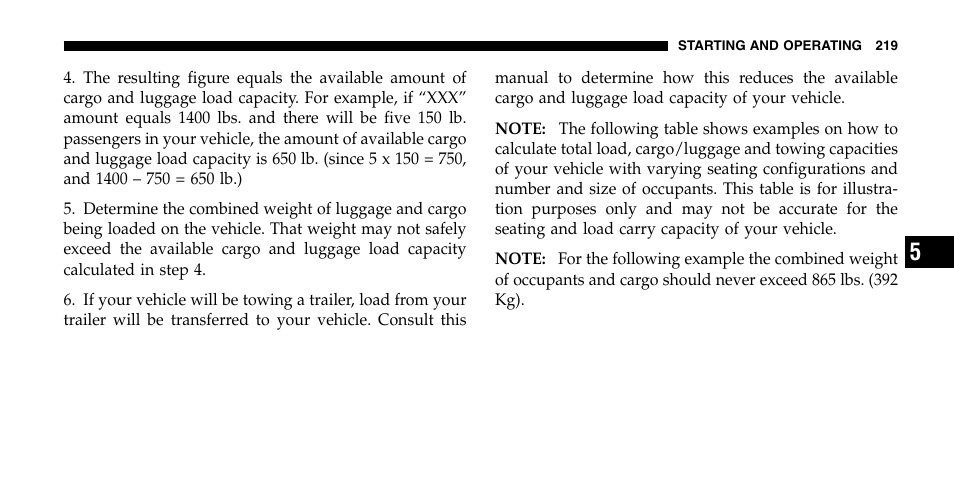 Jeep 2006 Wrangler User Manual | Page 219 / 368