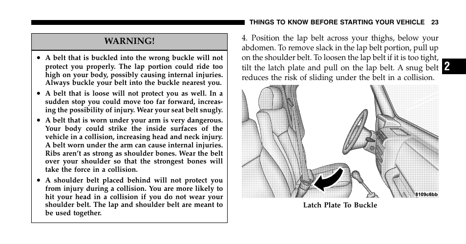 Jeep 2006 Wrangler User Manual | Page 23 / 368