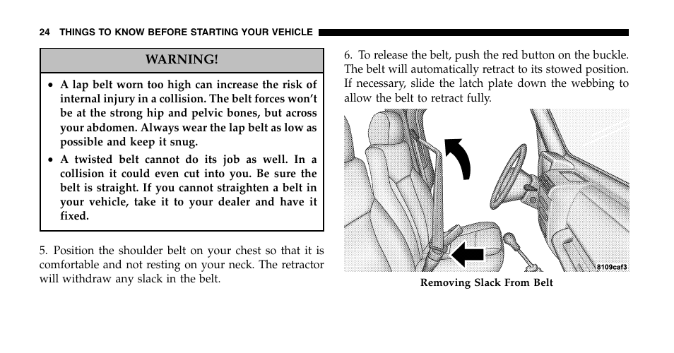 Jeep 2006 Wrangler User Manual | Page 24 / 368