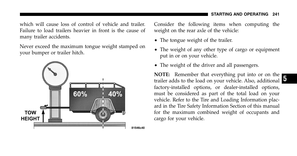 Jeep 2006 Wrangler User Manual | Page 241 / 368